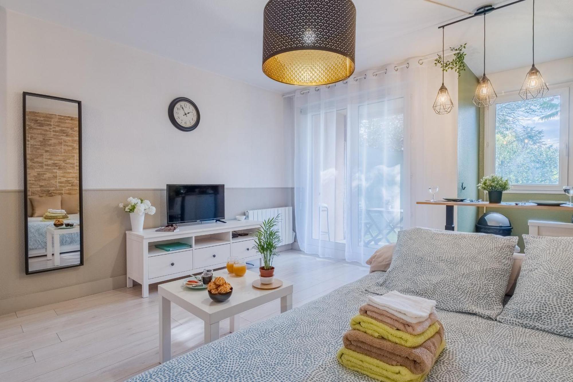 Apartamento Les Elfes - avec parking&jardin privé ! Toulouse Exterior foto